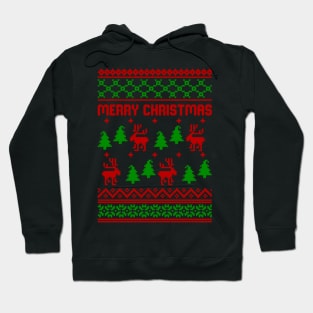 Merry Christmas Ugly Sweater T-Shirt Hoodie